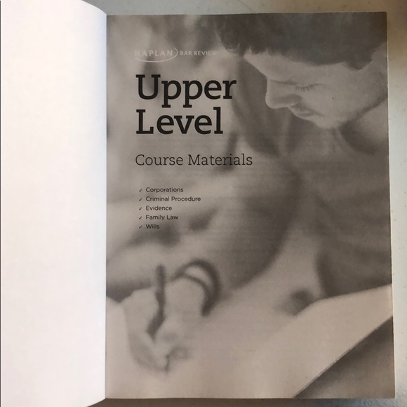 Kaplan Bar Review - Upper Level Course Materials. - Picture 2 of 5